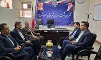دیدار مسئول و کارکنان بازداشتگاه سردشت با رئیس جدید حوزه سلامت شهرستان