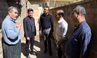 بازدید میدانی متولیان سلامت از ساختمان سابق مرکز بهداشت ربط