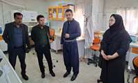 بازدید سرزده مسئولان شبکه بهداشت و درمان از مراکز خدماتی و رفاهی