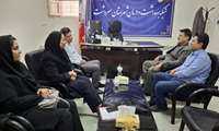 دیدار مسئولان بیمه سلامت سردشت با سرپرست جدید شبکه بهداشت و درمان