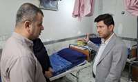 بازدید سرزده سرپرست جدید شبکه بهداشت سردشت از درمانگاه شهدا