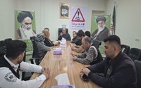 برگزاری نشست متولیان سلامت با اصحاب رسانه در خصوص پویش نه به تصادف